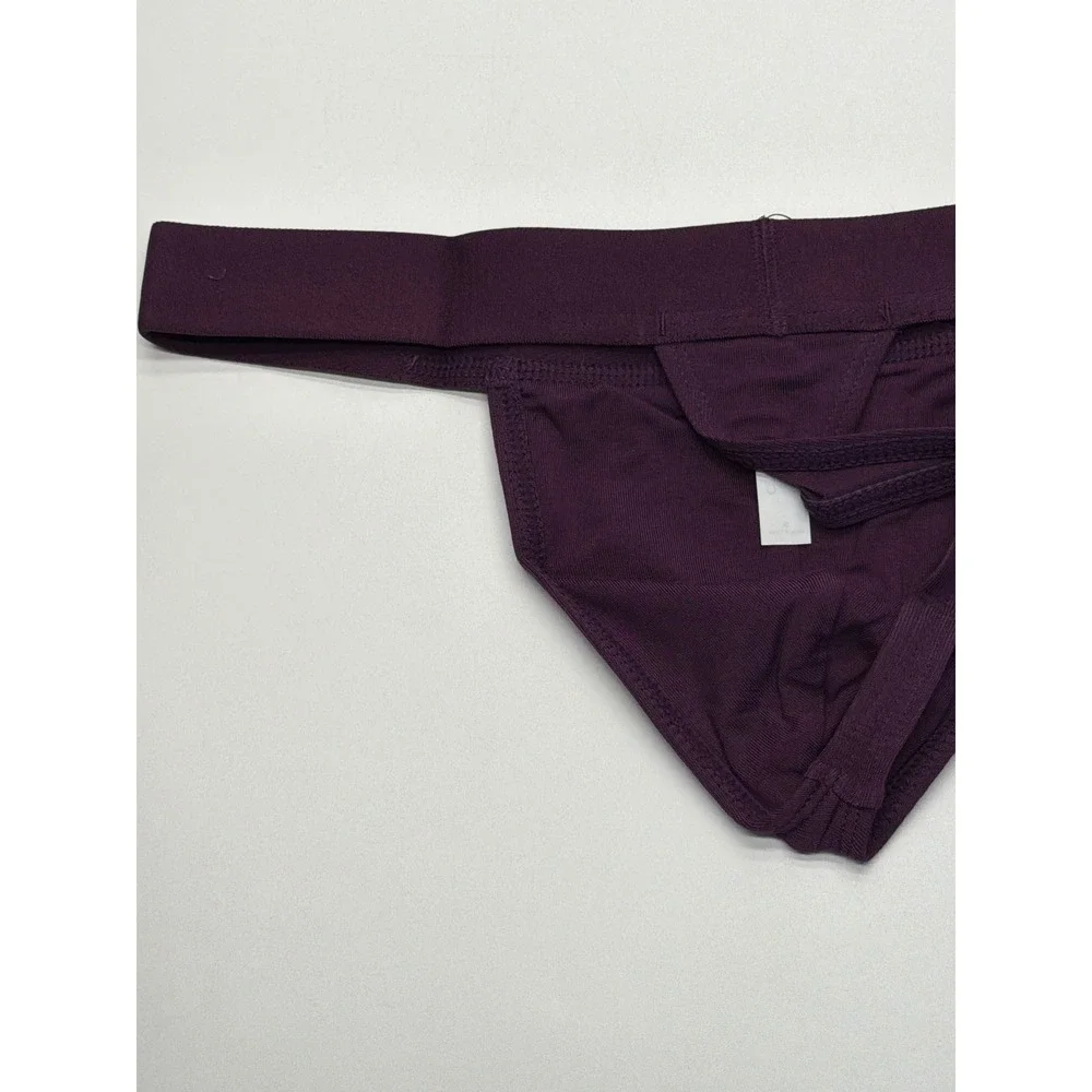 Todd Sanfield Essential Thong Deep Purple ES1710 Mens Size S New